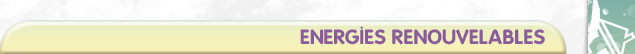 Energies renouvelables